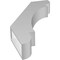 Ekena Millwork 3 1/2-in. W x 18-in. D x 30-in. H Olympic Architectural Grade PVC Knee Brace BRCP035X18X30OLY - alternate 6